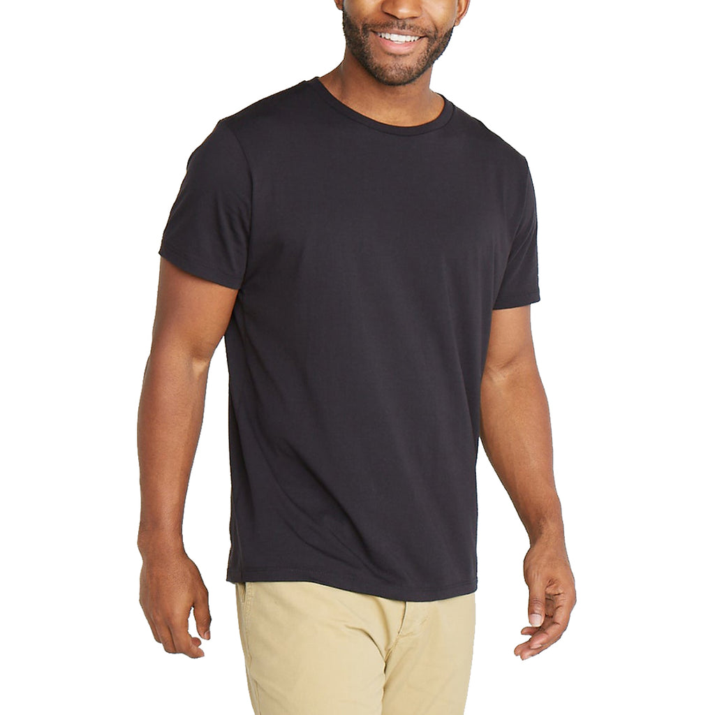 Marine Layer Men's Black Signature Crew