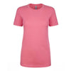 Next Level Women's Hot Pink Ideal Short-Sleeve Crew Tee