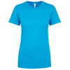 Next Level Women's Turquoise Ideal Short-Sleeve Crew Tee