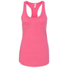 Next Level Women's Hot Pink Ideal Racerback Tank