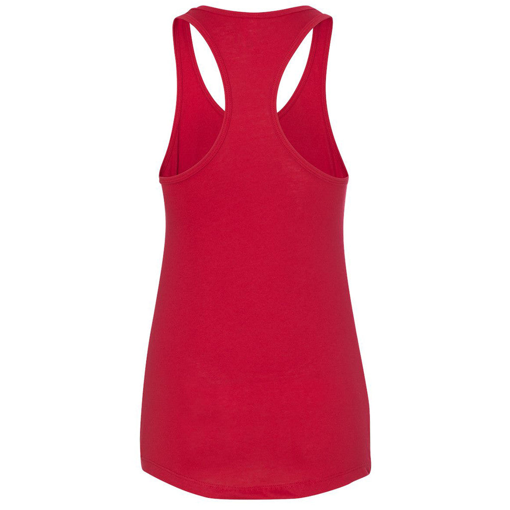 Next Level Women's Red Ideal Racerback Tank