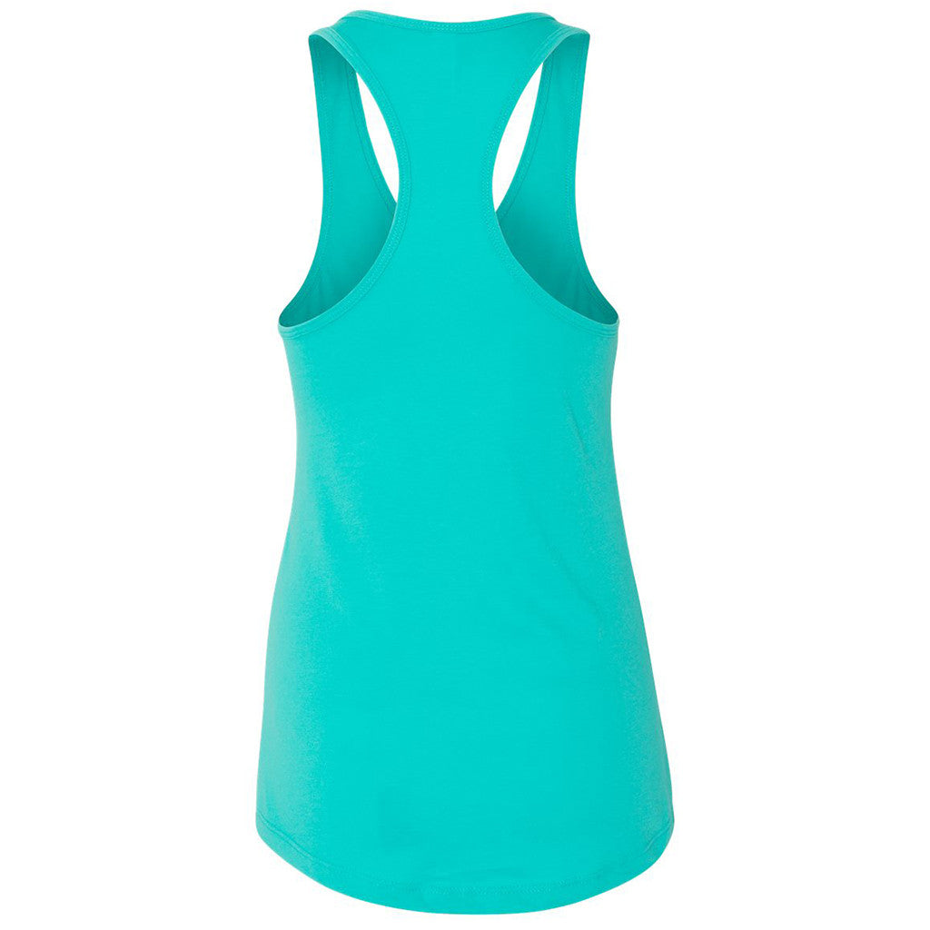 Next Level Women's Tahiti Blue Ideal Racerback Tank