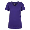 Next Level Women's Purple Rush Ideal V-Neck Tee