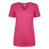 Next Level Women's Raspberry Ideal V-Neck Tee