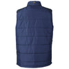 Nautica Men's Nautical Navy/Nautical Navy Heather Harbor Puffer Vest