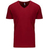 Next Level Men's Cardinal Premium Fitted Short-Sleeve V-Neck Tee