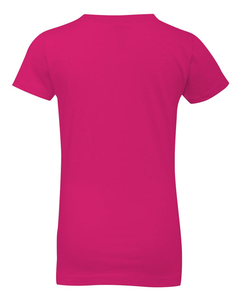 Next Level Girl's Raspberry Princess Tee