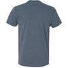 Next Level Men's Indigo Premium Fitted CVC Crew Tee