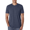 Next Level Men's Indigo Premium Fitted CVC Crew Tee