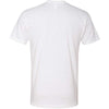 Next Level Men's White Premium Fitted CVC Crew Tee