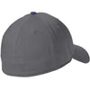 New Era Graphite/Purple Interception Cap