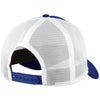 New Era Royal/White Snapback Mesh Back Trucker Cap