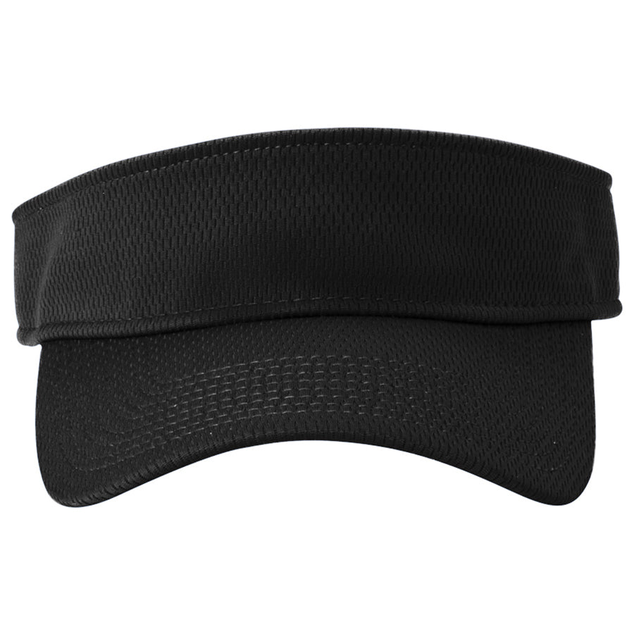 New Era Black Performance Dash Adjustable Visor