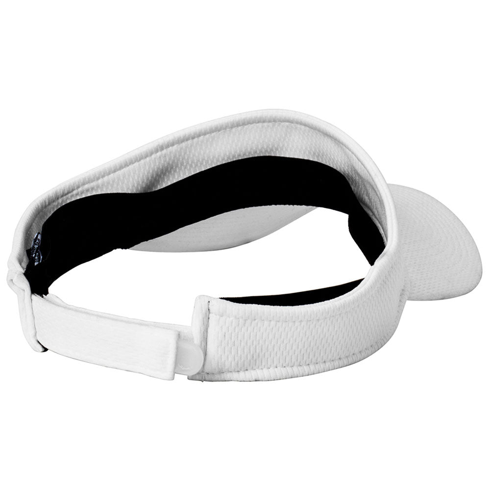 New Era White Performance Dash Adjustable Visor