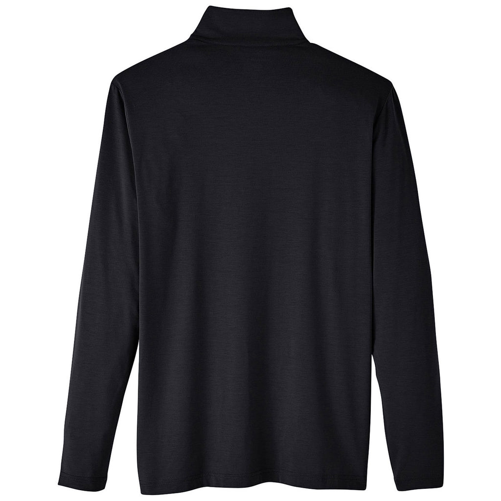 North End Men's Black Jaq Snap-Up Stretch Performance Pullover