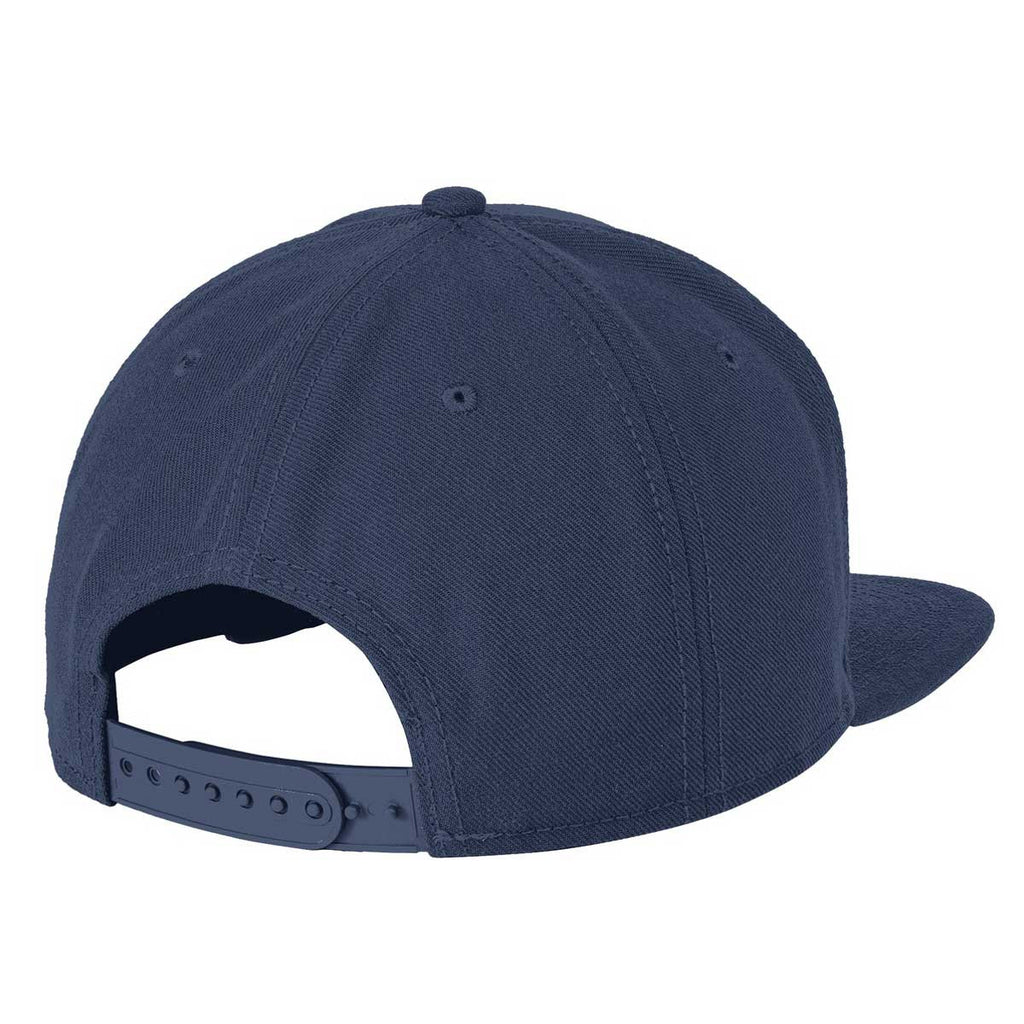 New Era 9FIFTY League Navy Original Fit Flat Bill Snapback Cap