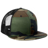 New Era Camo/Black Standard Fit Snapback Trucker Cap