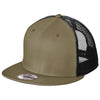 New Era Olive/Black Standard Fit Snapback Trucker Cap