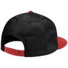 New Era Scarlet/Black Camo Camo Flat Bill Snapback Cap