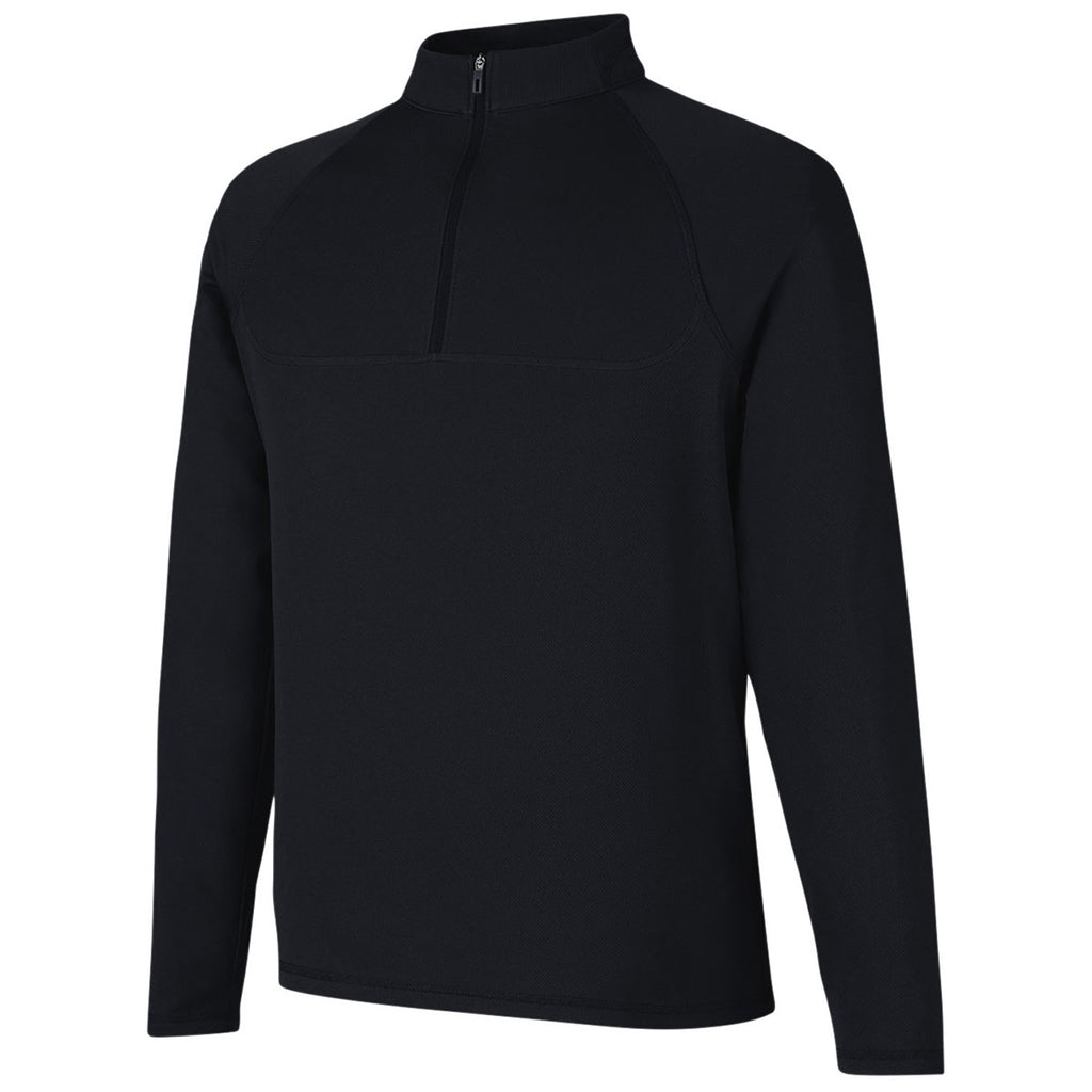 North End Men's Black Revive Coolcore Quarter Zip