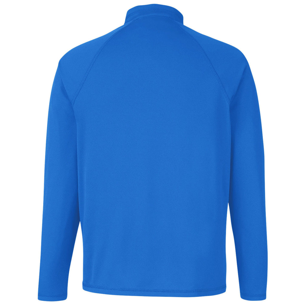 North End Men's Light Nautical Blue Revive Coolcore Quarter Zip