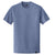 New Era Men's Dark Royal Twist Heritage Blend Crew Tee