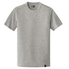 New Era Men's Light Graphite Twist Heritage Blend Crew Tee