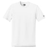 New Era Men's White Sueded Cotton Crew Tee