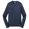 New Era Men's True Navy Series Performance Long Sleeve Crew