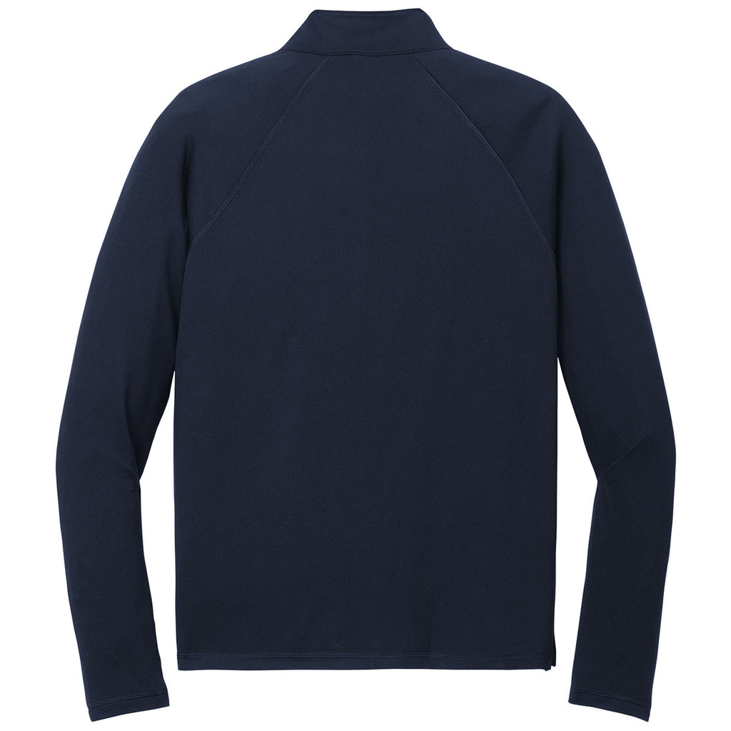 New Era Men's True Navy Power Half Zip