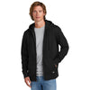 New Era Men's Black Comeback Fleece Full-Zip Hoodie