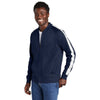 New Era Men's True Navy/White Track Jacket