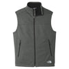 The North Face Men's Dark Grey Heather Ridgewall Soft Shell Vest