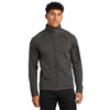 The North Face Men's Asphalt Grey Mountain Peaks Fleece Full-Zip Jacket