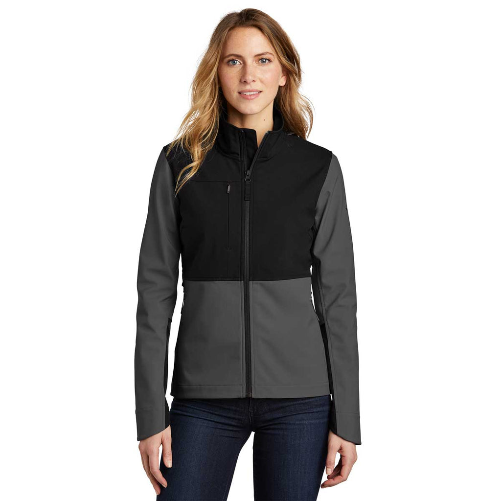 The North Face Women's Asphalt Grey Castle Rock Soft Shell Jacket