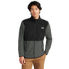 The North Face Men's Asphalt Grey/ TNF Black Glacier Full-Zip Fleece Jacket