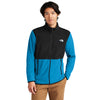 The North Face Men's Hero Blue/ TNF Black Glacier Full-Zip Fleece Jacket