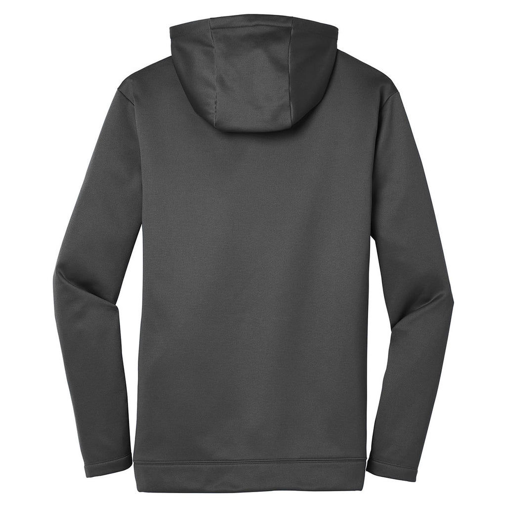 Nike Men's Anthracite Therma-FIT Full-Zip Fleece Hoodie