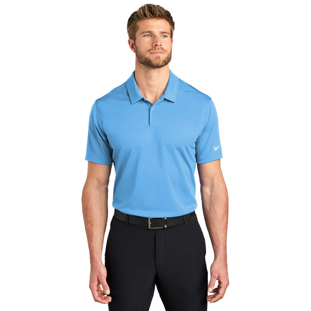 Nike Men's University Blue Dry Essential Solid Polo