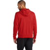 Nike Men's University Red Club Fleece Sleeve Swoosh Full-Zip Hoodie