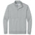 Nike Men's Dark Grey Heather Club Fleece Sleeve Swoosh 1/2 Zip