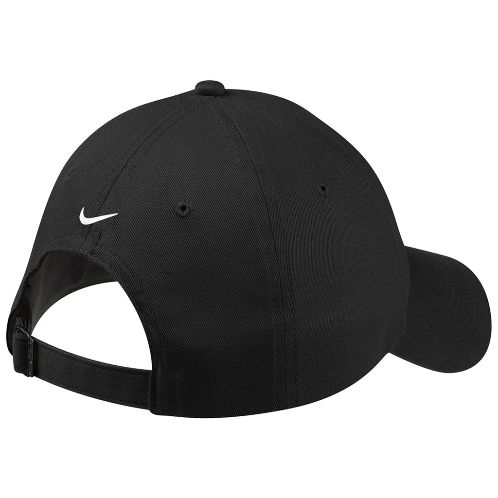 Nike Black Unstructured Cotton/Poly Twill Cap