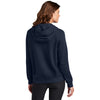 Nike Women's Midnight Navy Club Fleece Sleeve Swoosh Pullover Hoodie