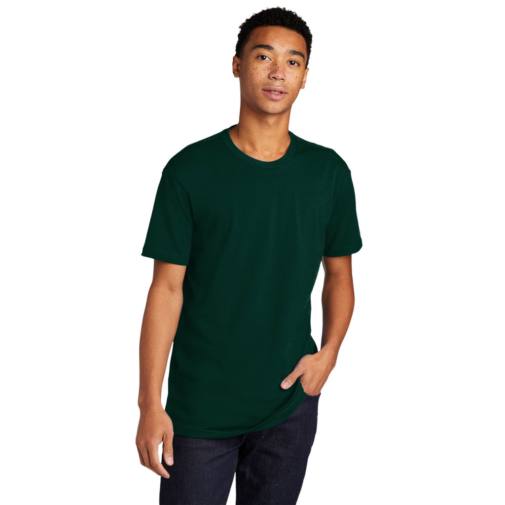 Next Level Unisex Forest Green Cotton Tee