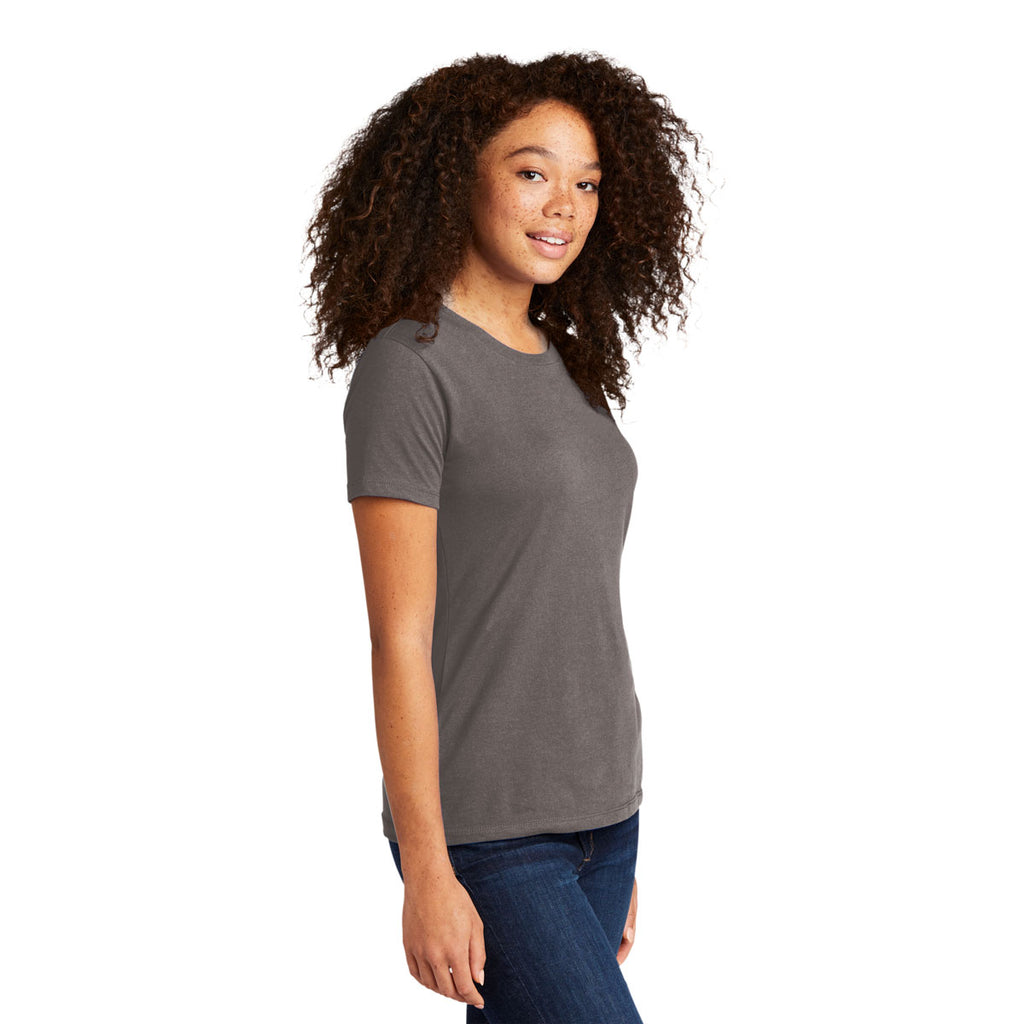 Next Level Women's Warm Grey Cotton Boyfriend Tee