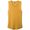 Next Level Women's Antique Gold Festival Muscle Tank