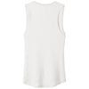 Next Level Women's White Festival Muscle Tank