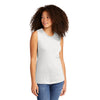 Next Level Women's White Festival Muscle Tank