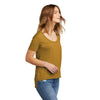 Next Level Women's Antique Gold Festival Scoop Neck Tee