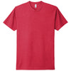 Next Level Unisex Red CVC Tee